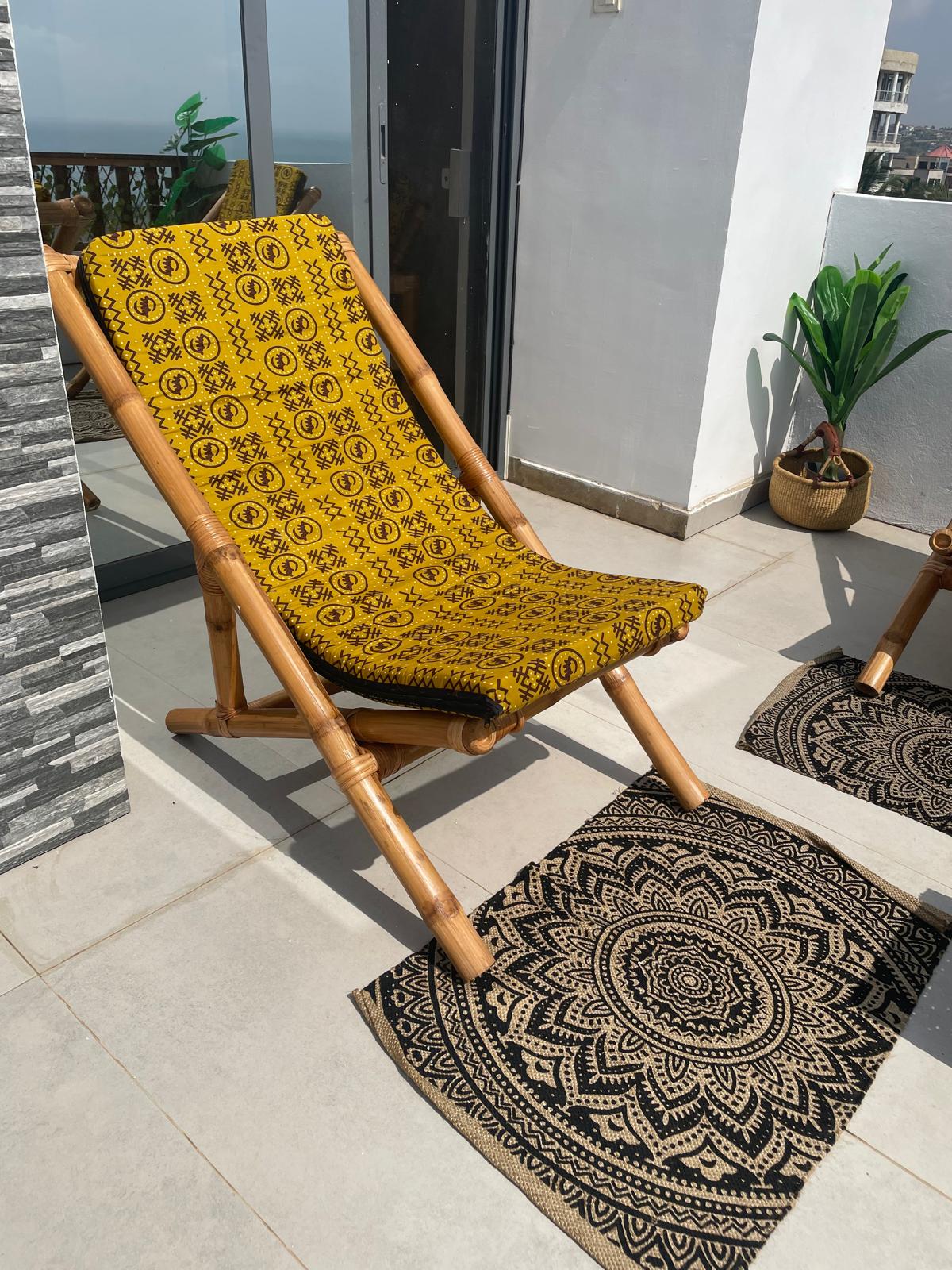 balcony with one chair